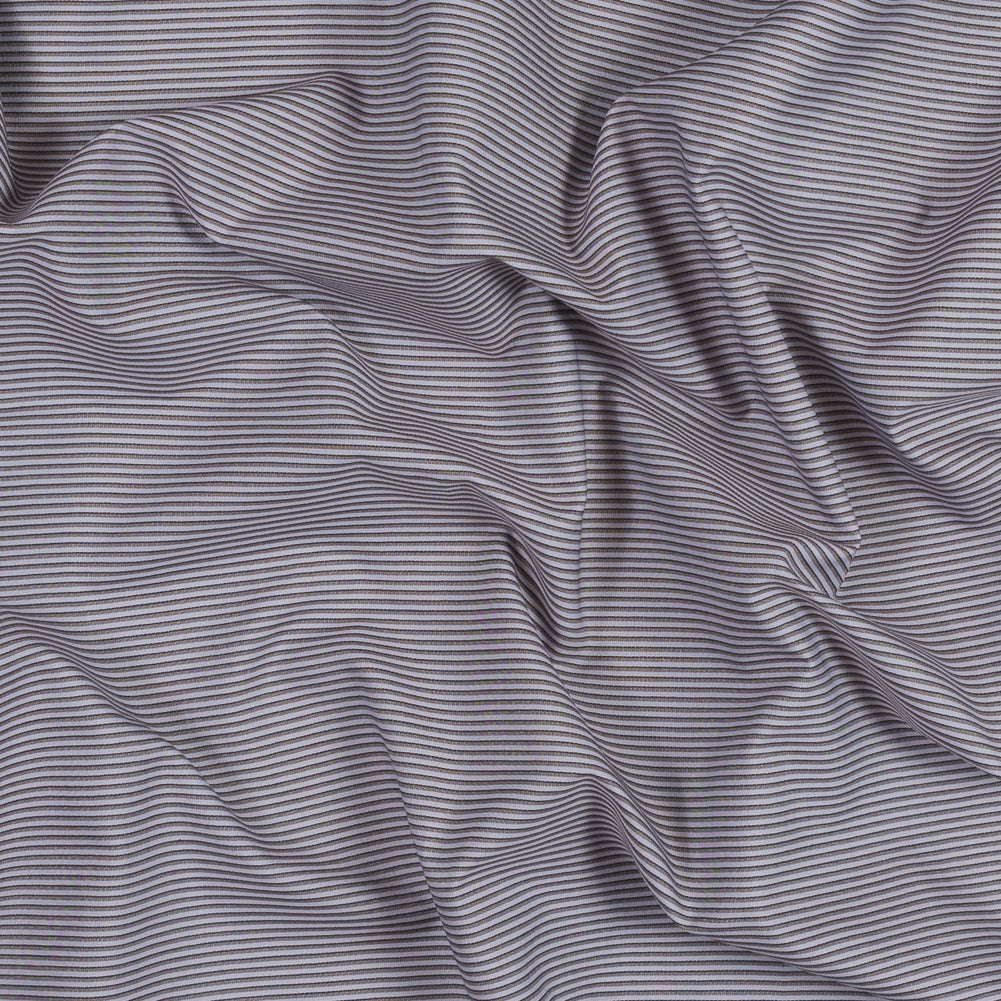 Lavender Fog Shadow Striped Cotton Shirting - Joann Fabrics