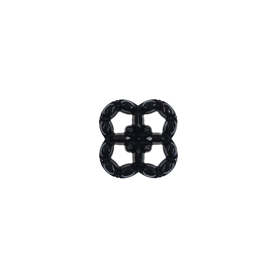 Italian Black Decorative Plastic Button - 20L/12.5mm - Joann Fabrics
