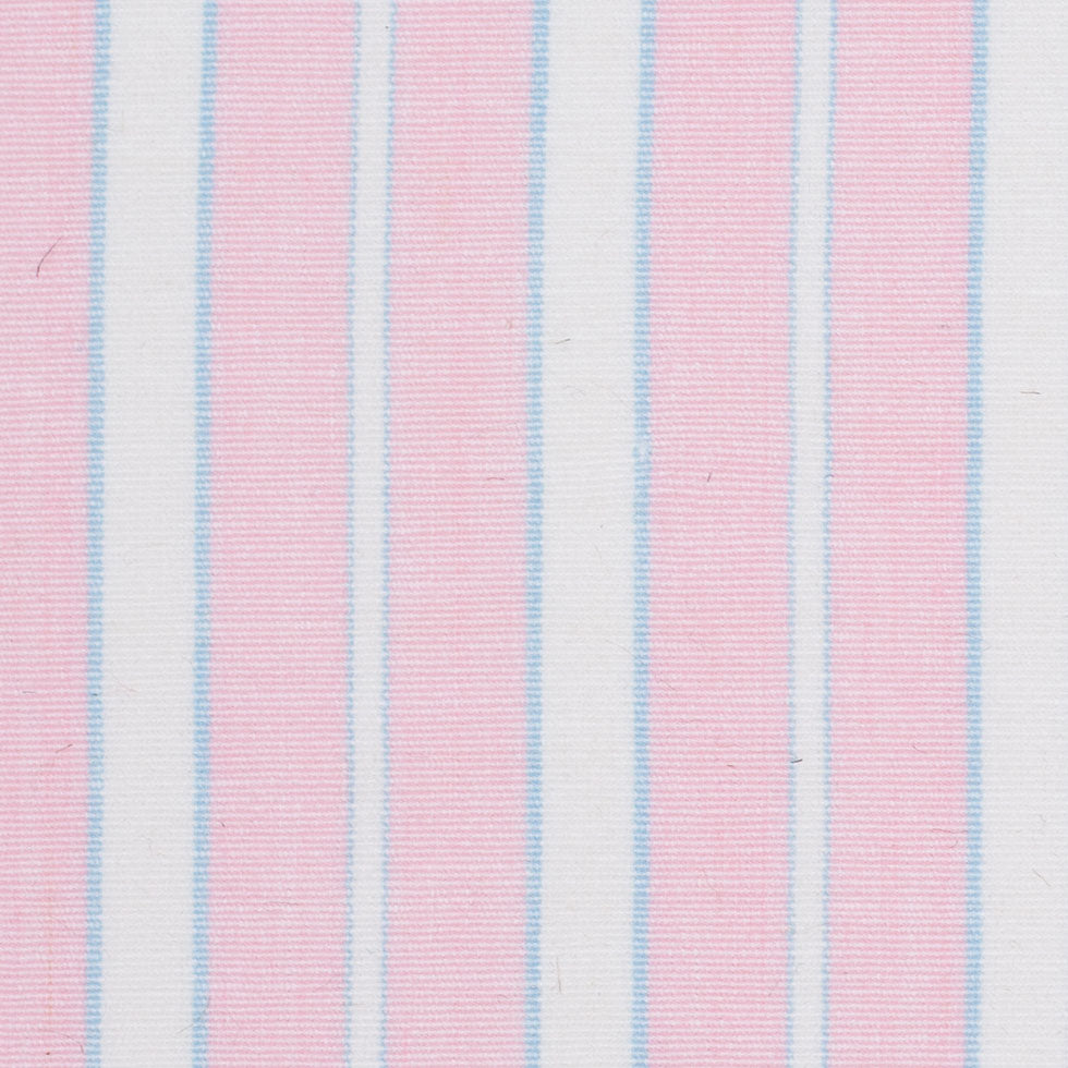 Baby Pink, Blue and White Striped Handwoven Cotton - Joann Fabrics