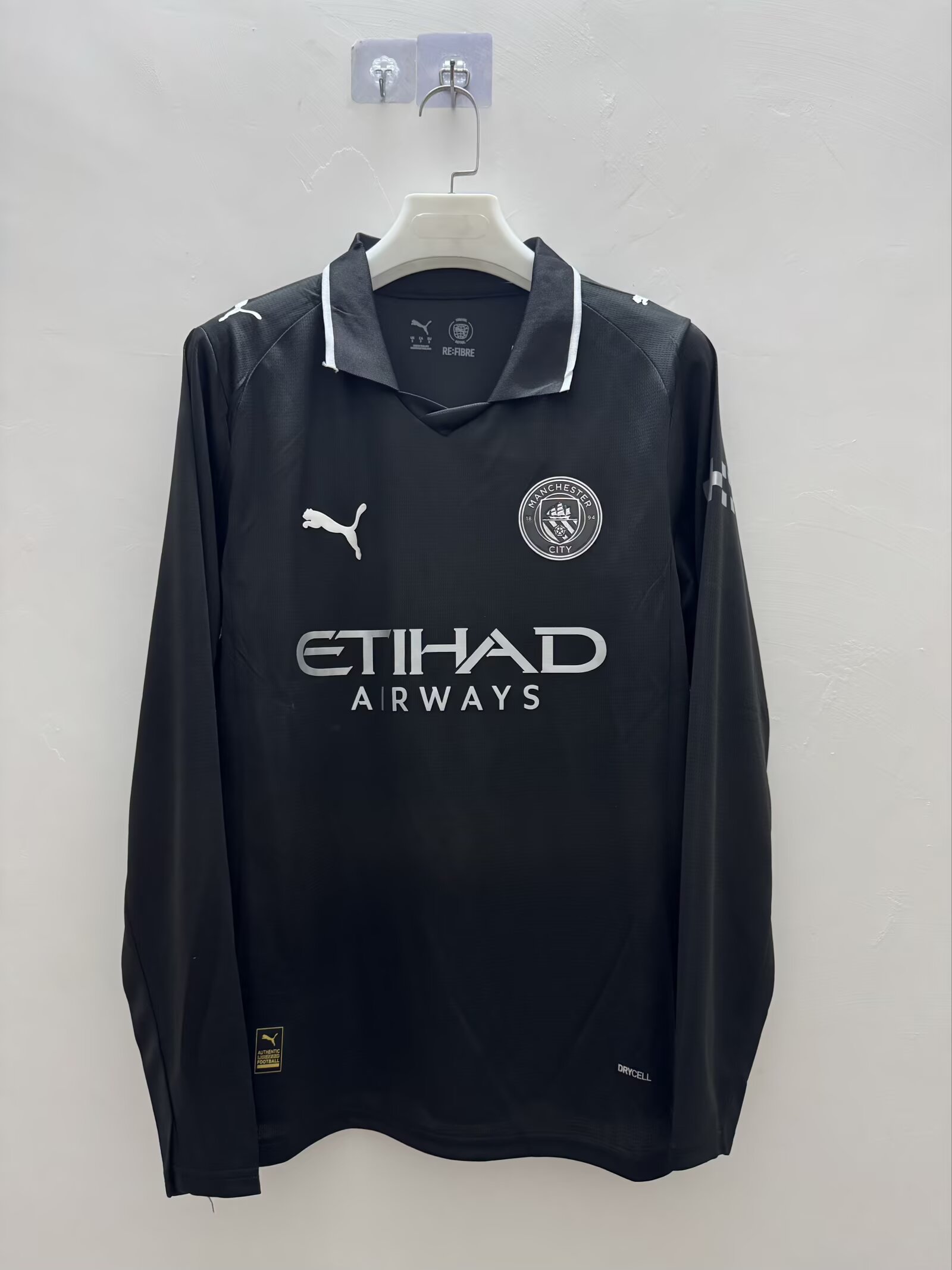 2025/2026 Long Sleeves Manchester City Away Football Jersey 1:1 Thai Quality