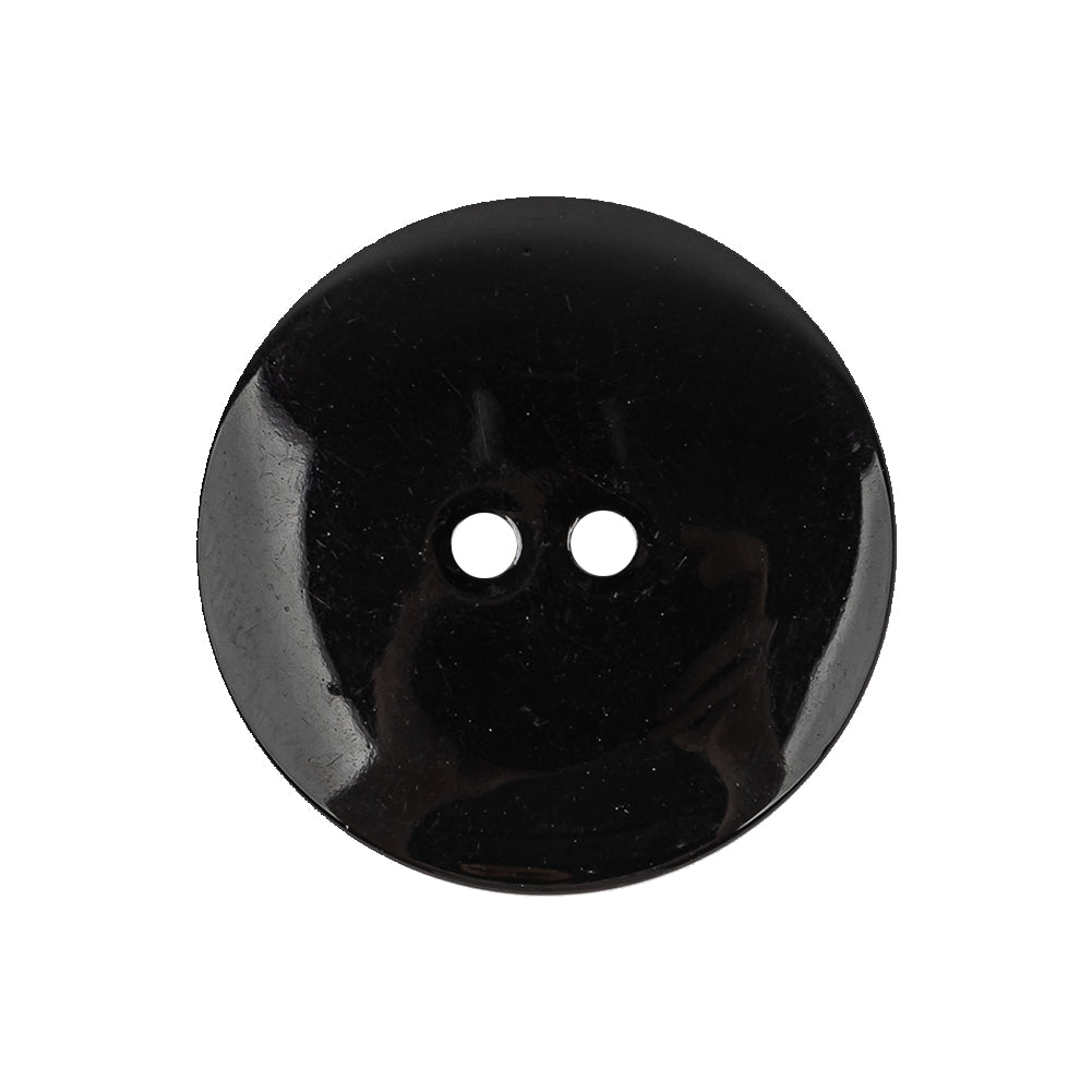 French Ecru and Black Floral Ornate 2-Hole Plastic Button - 40L/25.5mm - Joann Fabrics