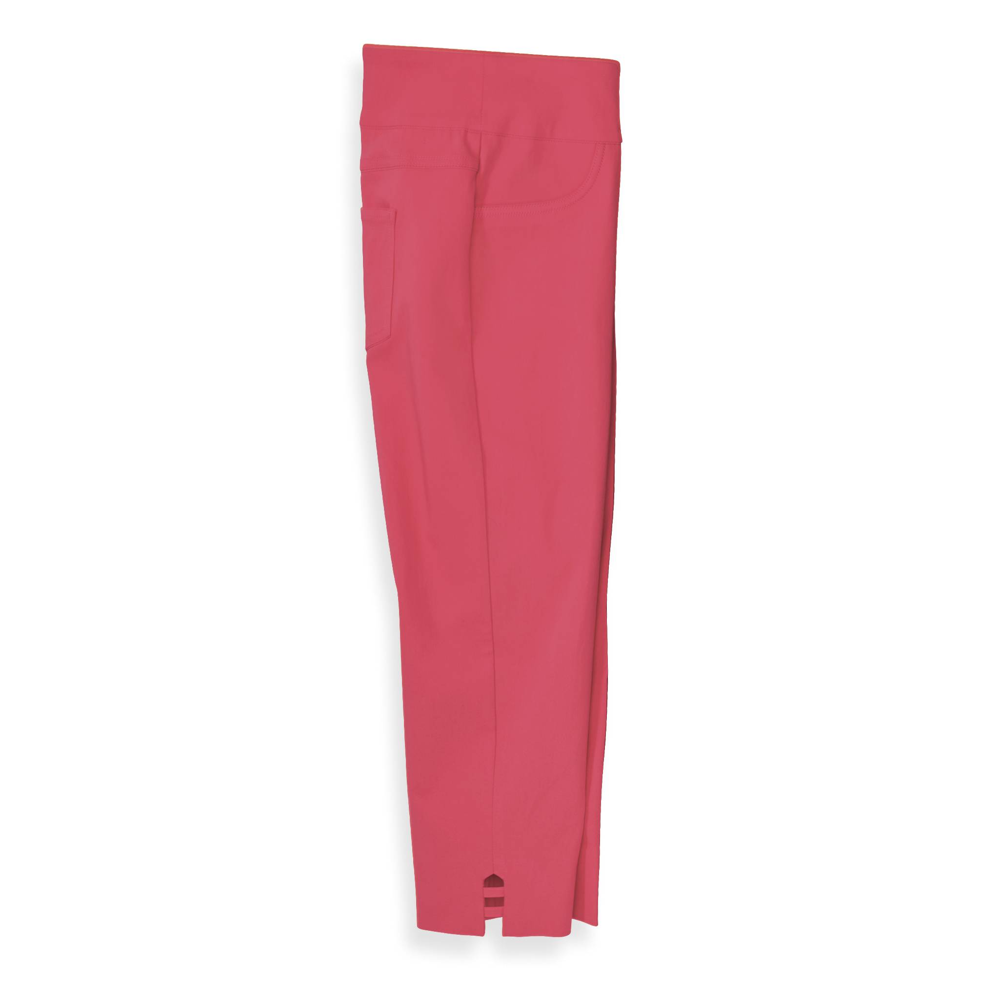 Ladder Detail Capri, Smooth Waistband, Back Pockets, Pull-On - Northstyle Catalog
