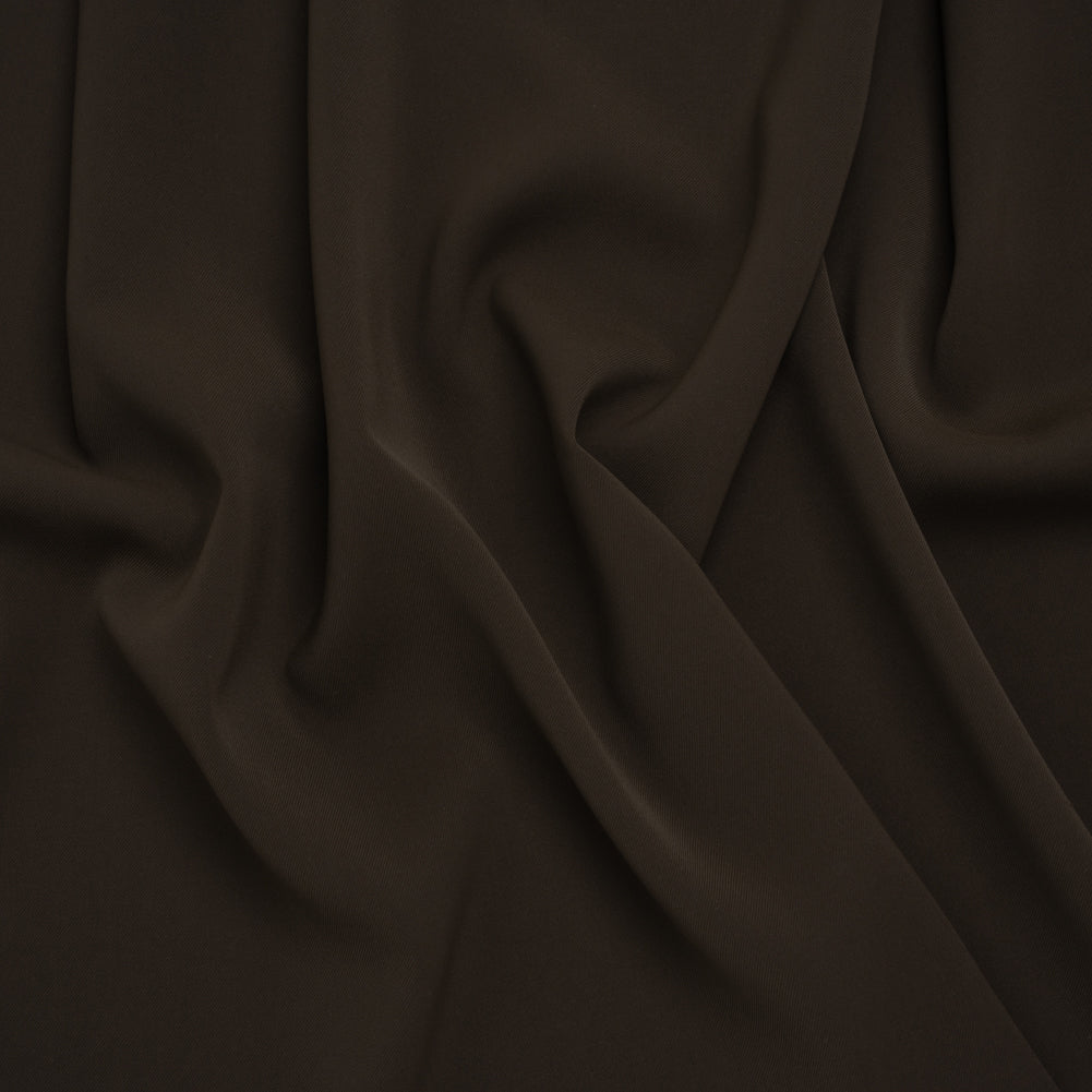 Soft Lightweight Polyester Gabardine - Dark Brown - Stefanie Collection - Joann Fabrics