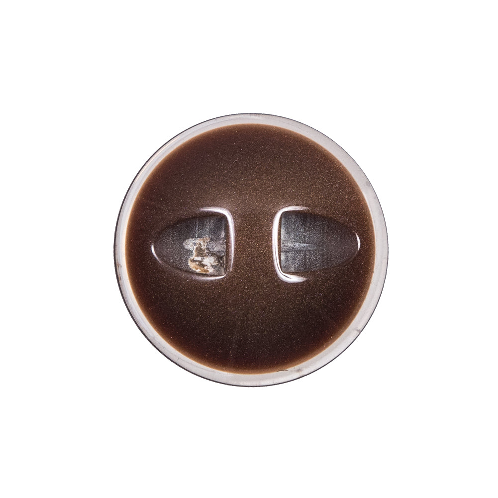 Brown Plastic Self Shank Button - 36L/23mm - Joann Fabrics
