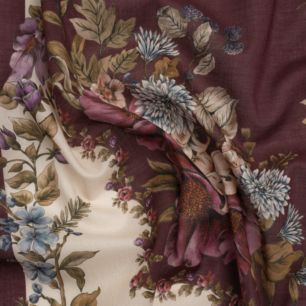 Mood Exclusive Multicolor Mulberry Tapestry Cotton Voile Panel - Joann Fabrics