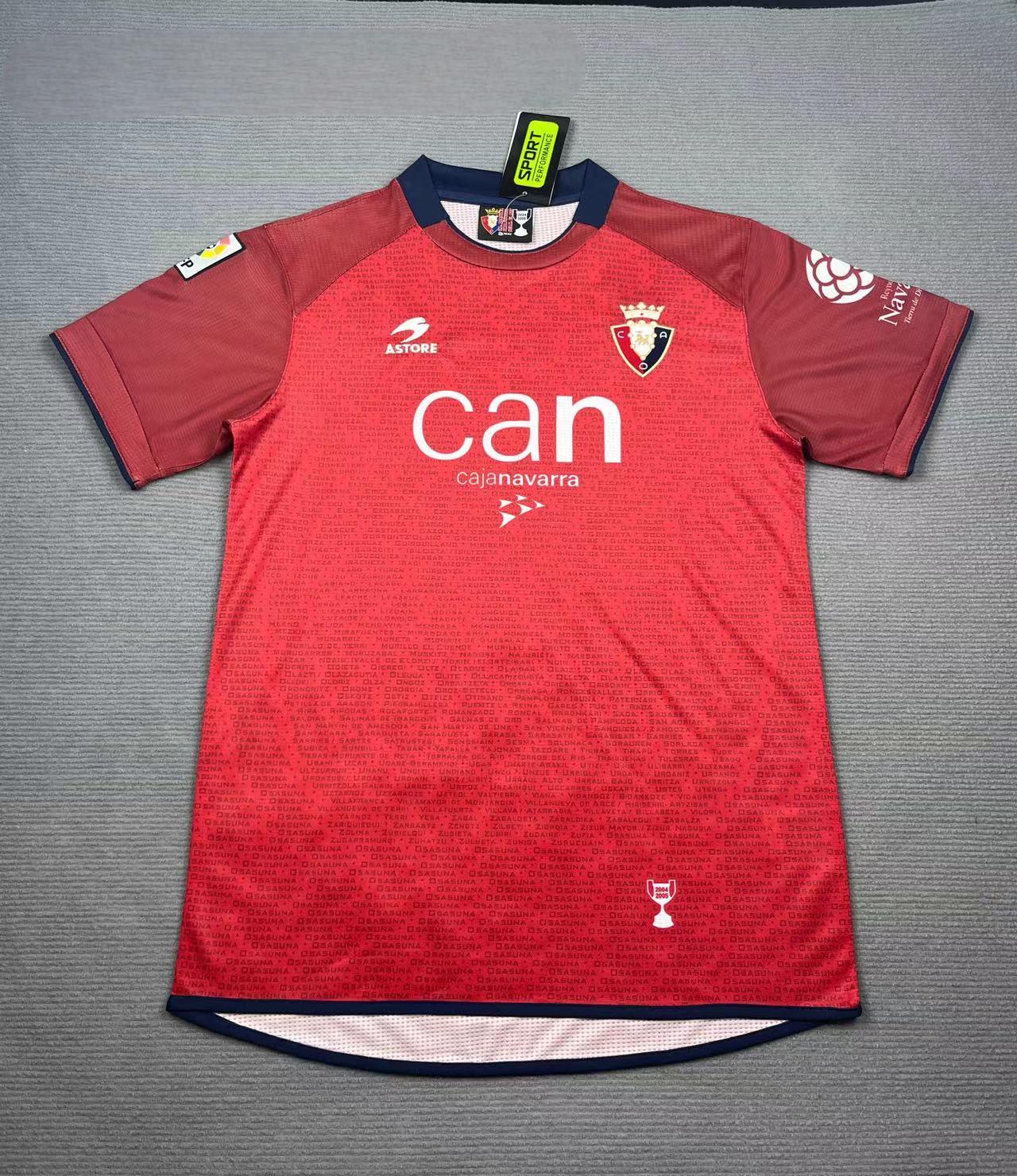 2004/2005 Retro Osasuna Home Football Shirt 1:1 Thai Quality
