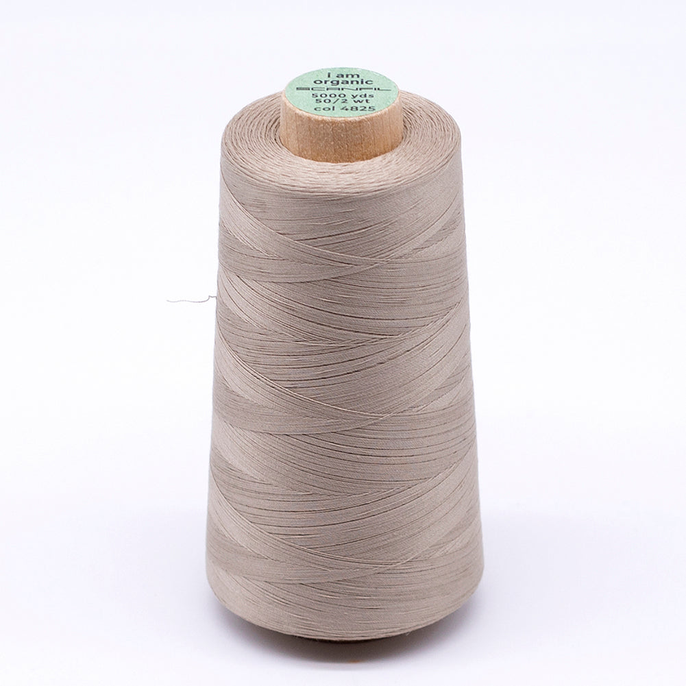 SCANFIL® 50wt Organic Pima Cotton Thread 5000 yd Cones - 4825 Crockery - Joann Fabrics