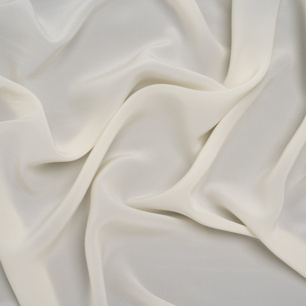 Viscose Crepe de Chine - Off White - Famous Australian Designer Deadstock - Joann Fabrics