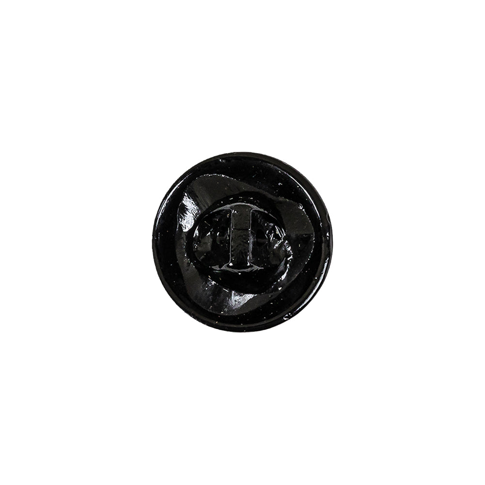 Vintage Jet Knotted Shank Back Glass Button - 22L/14mm - Joann Fabrics