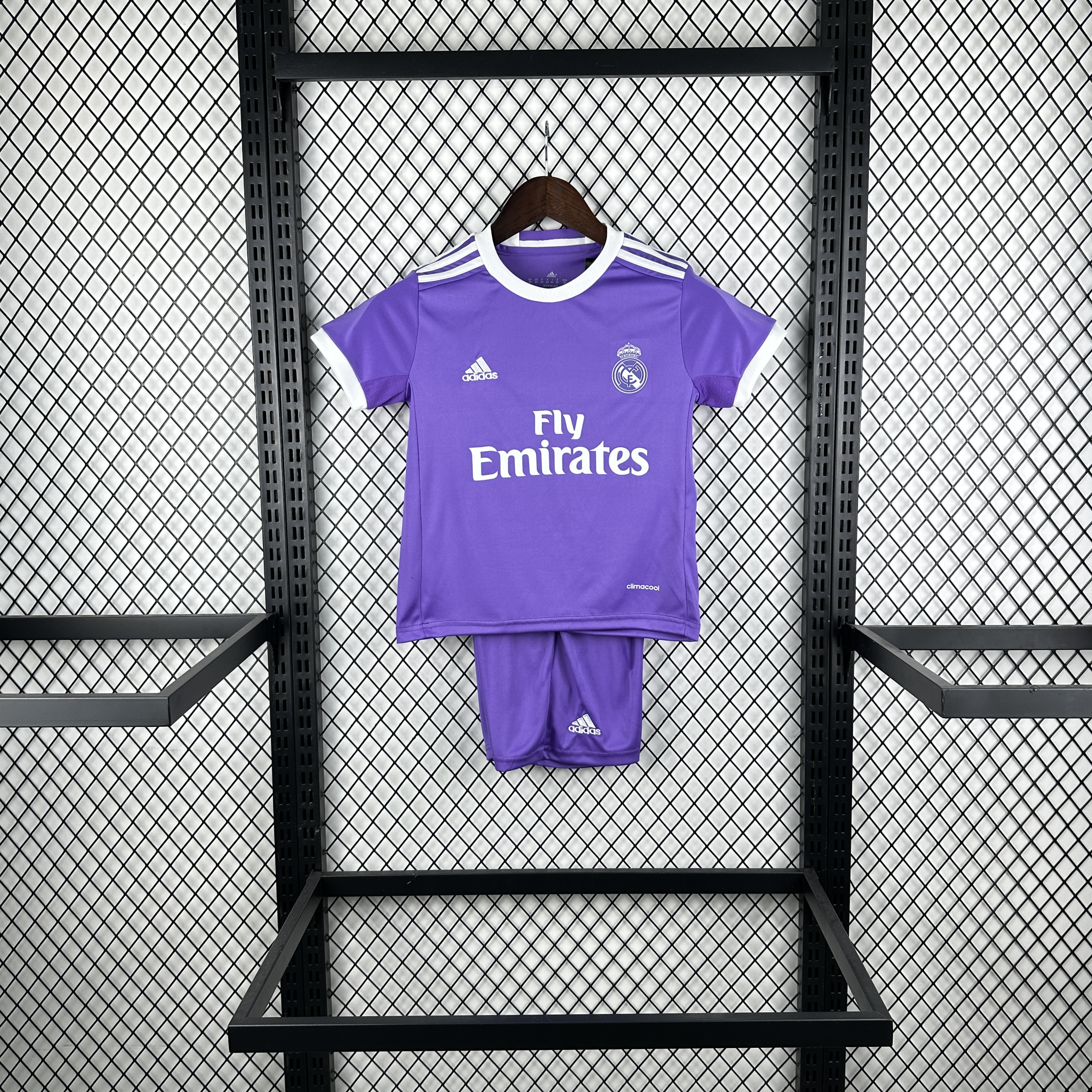 2016/2017 Retro Real Madrid Away Football Shirt 1:1 Thai Quality Kids Size