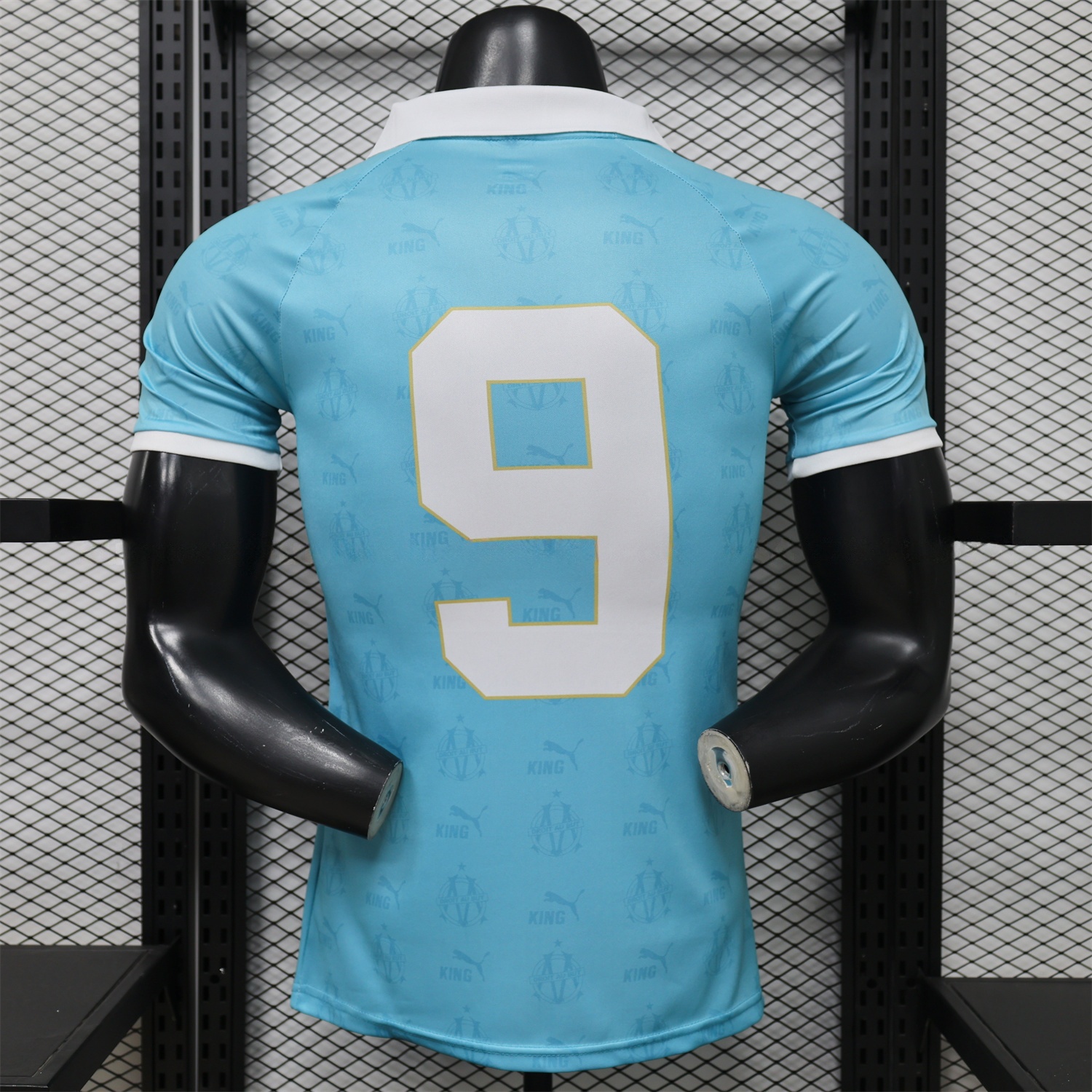 Marseille 25-26 Retro Style Blue Jersey -Player Version - UnitedFutballJersey