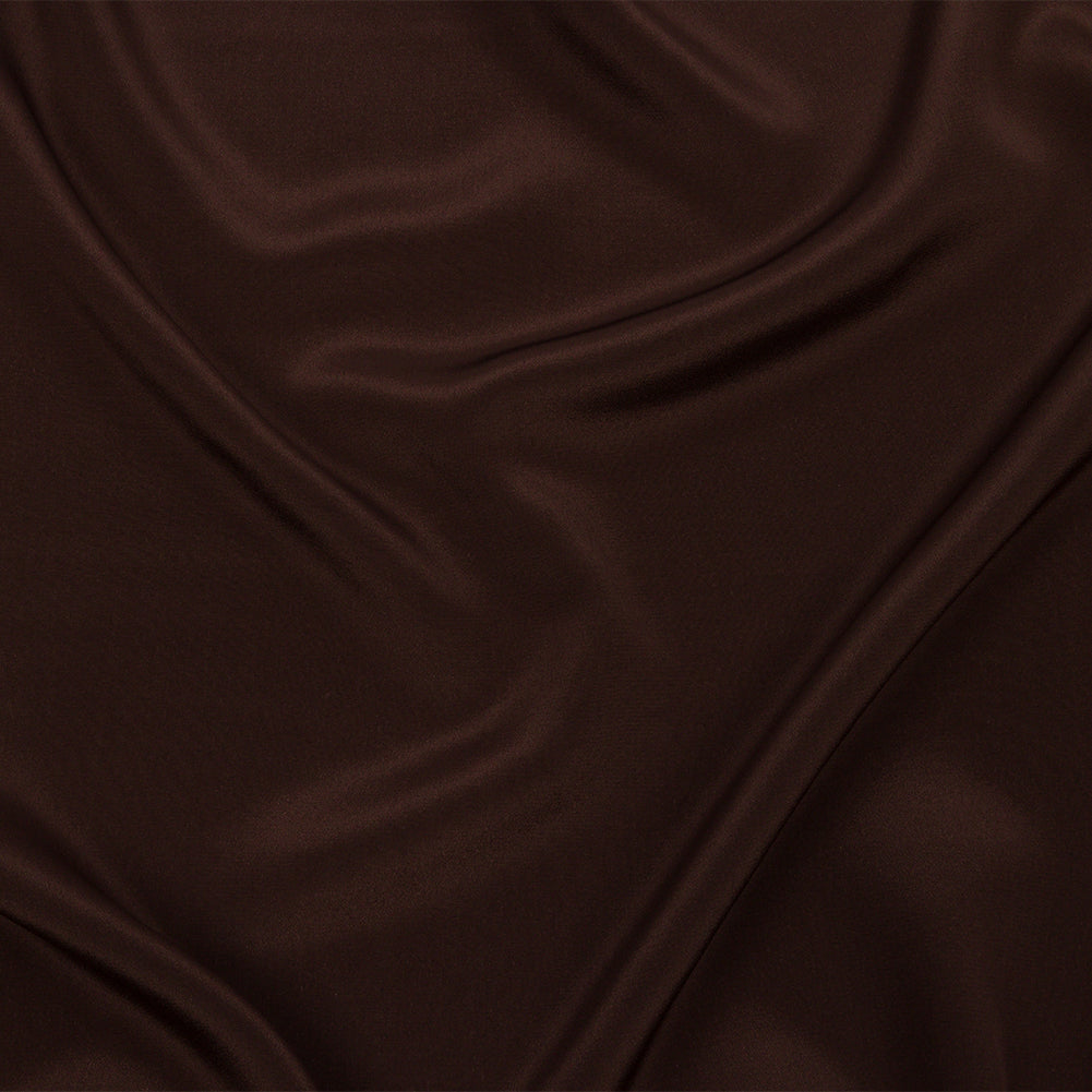 Silk Crepe de Chine - Dark Brown - Premium Collection - Joann Fabrics