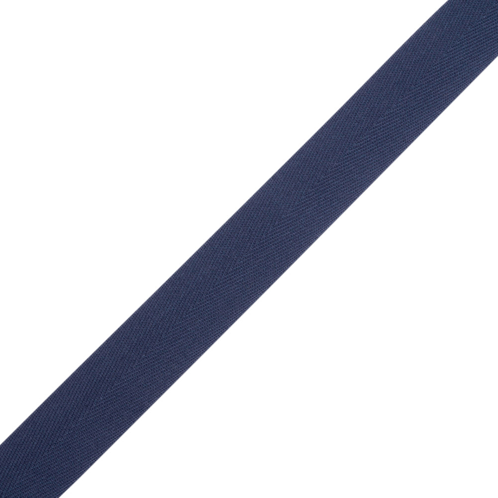 Tilly Purple Navy Herringbone Cotton Twill Tape - 20mm - Joann Fabrics
