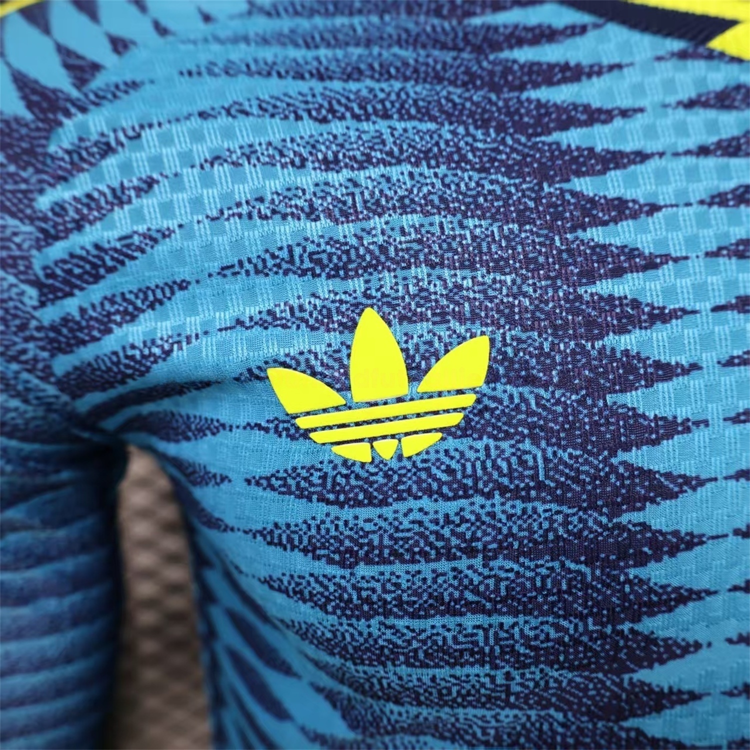 Colombia 2026 Away Blue Long Sleeves Jersey - Player Version - UnitedFutballJersey