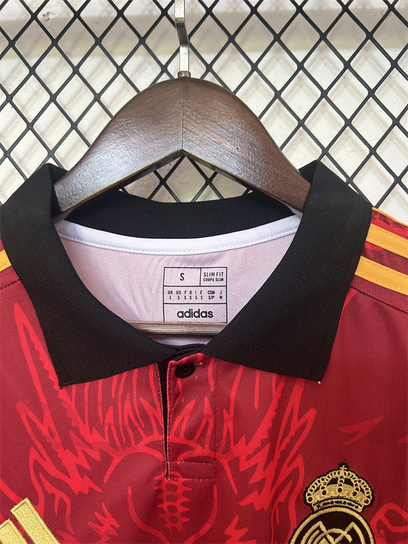2024/2025 Real Madrid Red Dragon Special Edition Jersey Green 1:1 Thai Quality