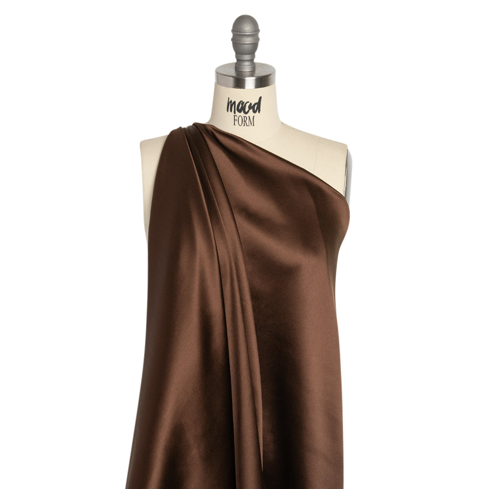 Silk Crepe Back Satin - Chocolate - Premium Collection - Joann Fabrics