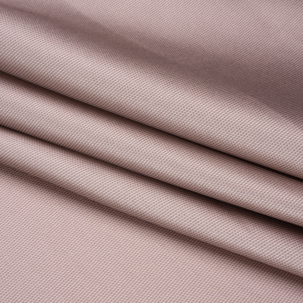 Polyester and Silk Mikado Pique Made in Italy - Deauville Mauve - Premium Collection - Joann Fabrics