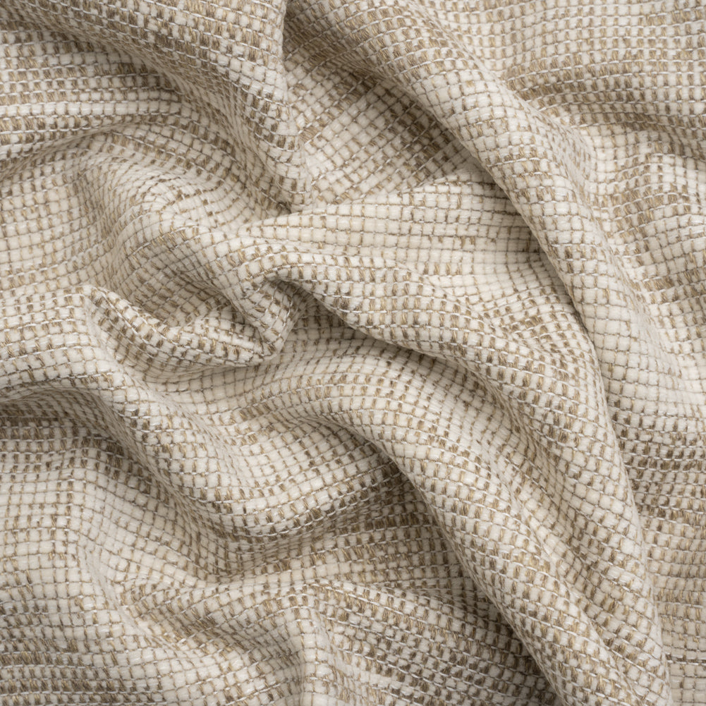 Tweedy Chenille Upholstery Woven - Parchment - Hartsmere Collection - Joann Fabrics