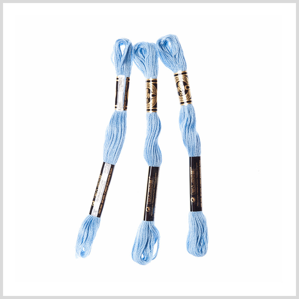 3-Pack DMC Size 6 Embroidery Floss #3755 Baby Blue - Joann Fabrics