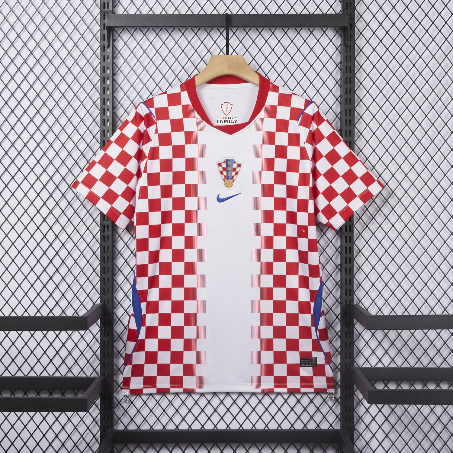 Croatia 2026 Home White And Red Jersey - Fans Version - UnitedFutballJersey