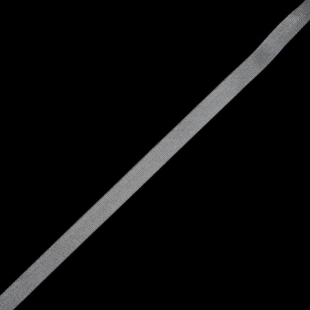 Silver Metallic Ribbon - 0.5