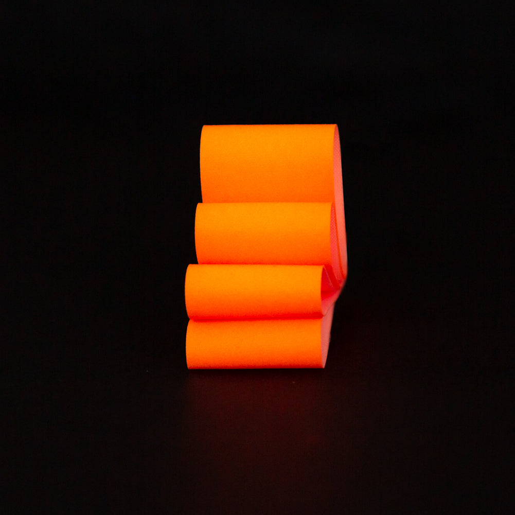 Italian Neon Orange Reflective Ribbon - 0.875