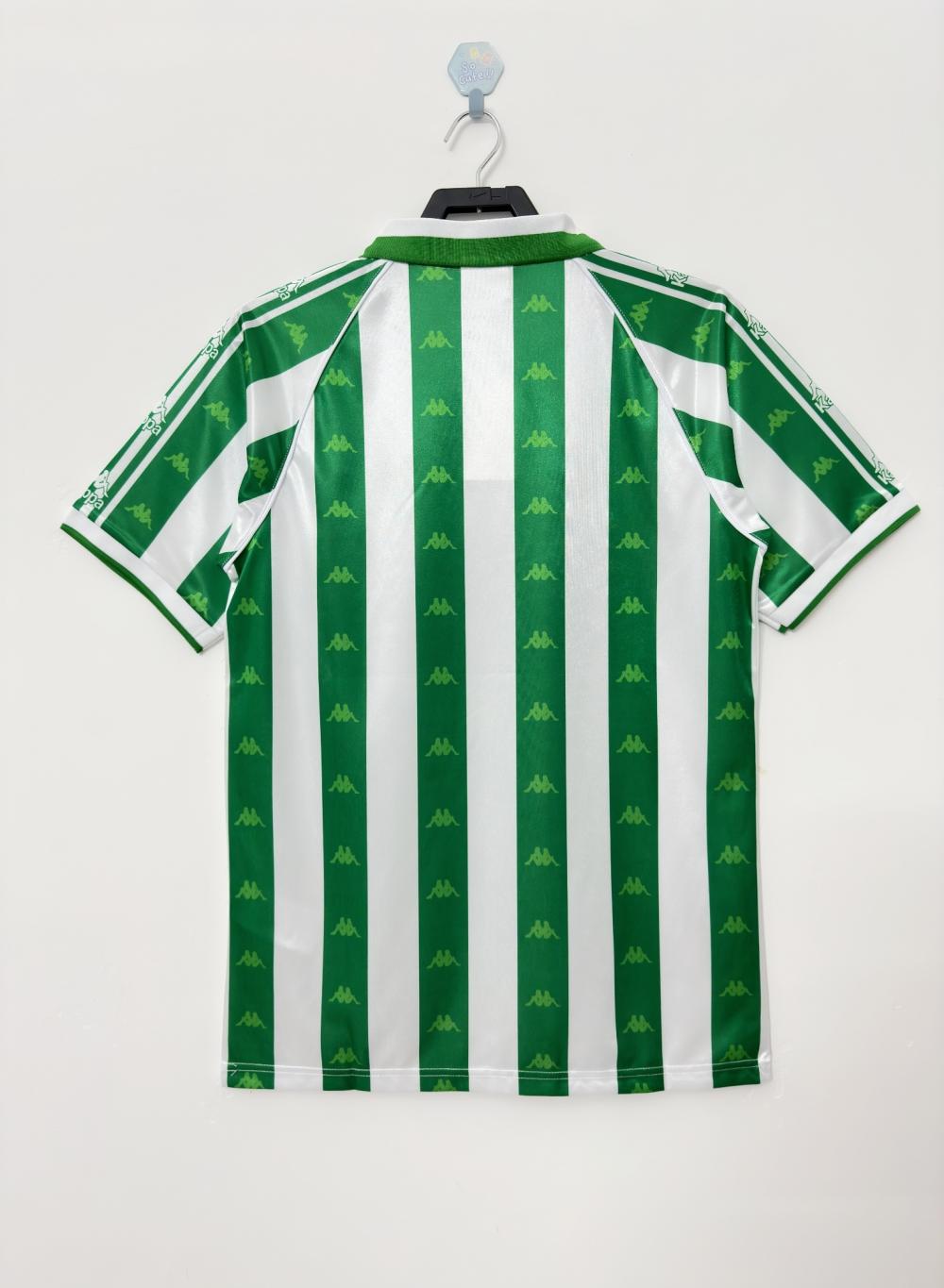 1995/1997 Retro Real Betis Home With Sponsors Football Shirt 1:1 Thai Quality