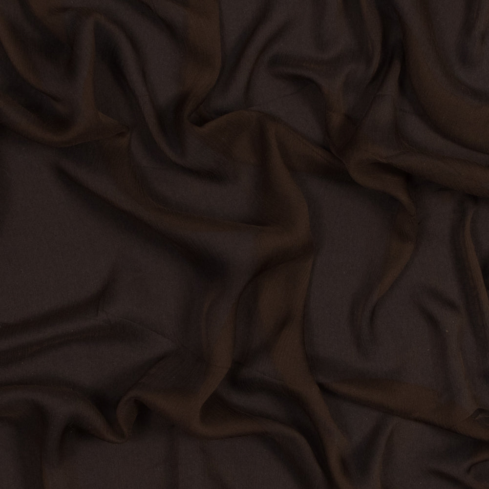 Chocolate Crinkled Silk Chiffon - Joann Fabrics