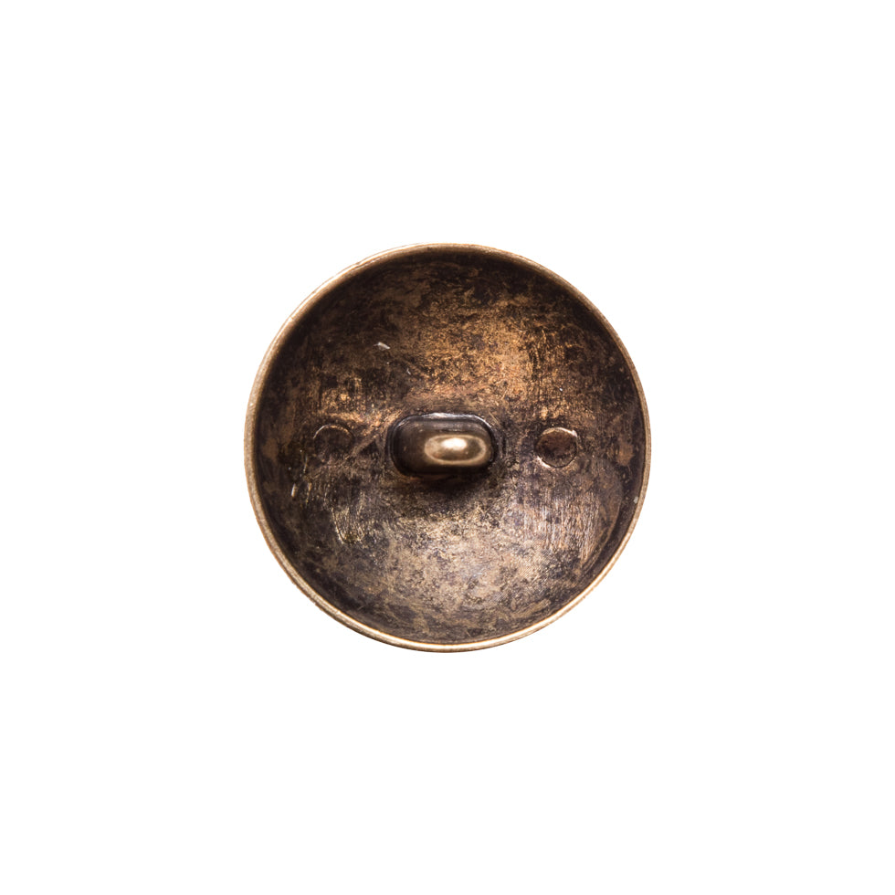 Italian Gold Metal Shank Back Button - 24L/15mm - Joann Fabrics