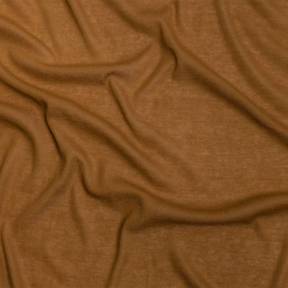 Famous Designer Mustard Lightweight Cotton Interlock Knit - Joann Fabrics