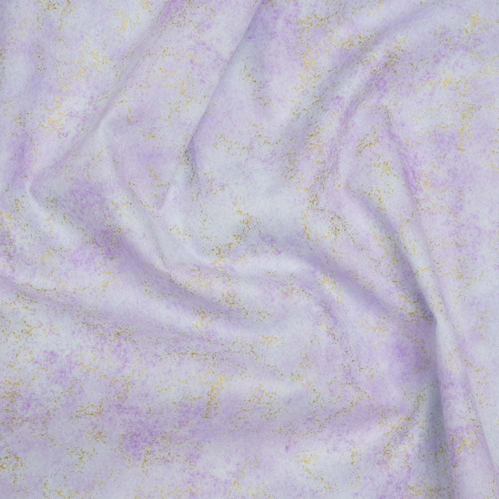 Metallic Printed Quilting Cotton by Northcott - Pansy Speckle - Shimmer Collection - Joann Fabrics