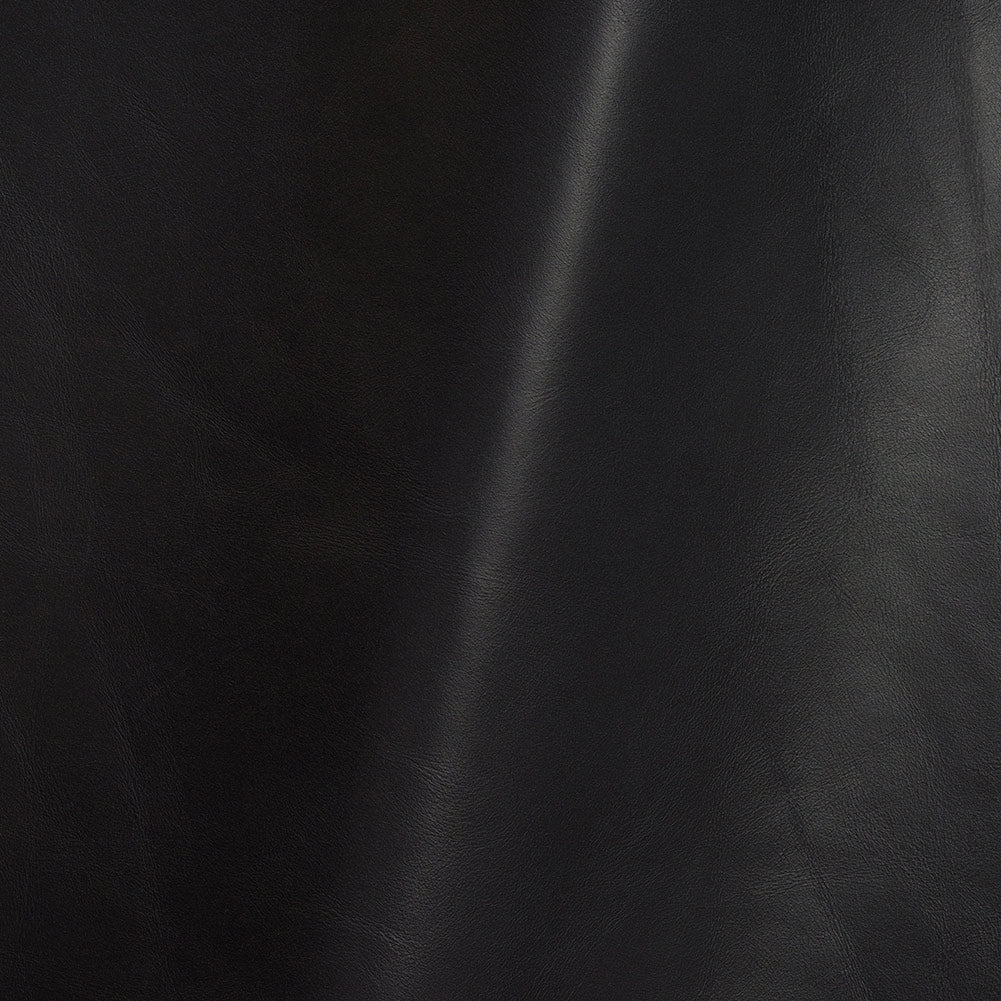 Julep Italian Black Smooth and Waxy Aniline Dyed Top Grain Cow Leather Hide - Joann Fabrics