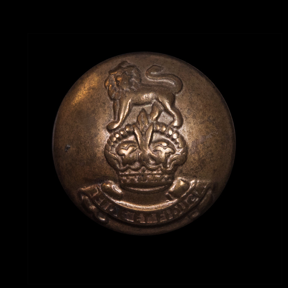 Antique Gold Metal Crest Shank Back Button - 40L/25.5mm - Joann Fabrics
