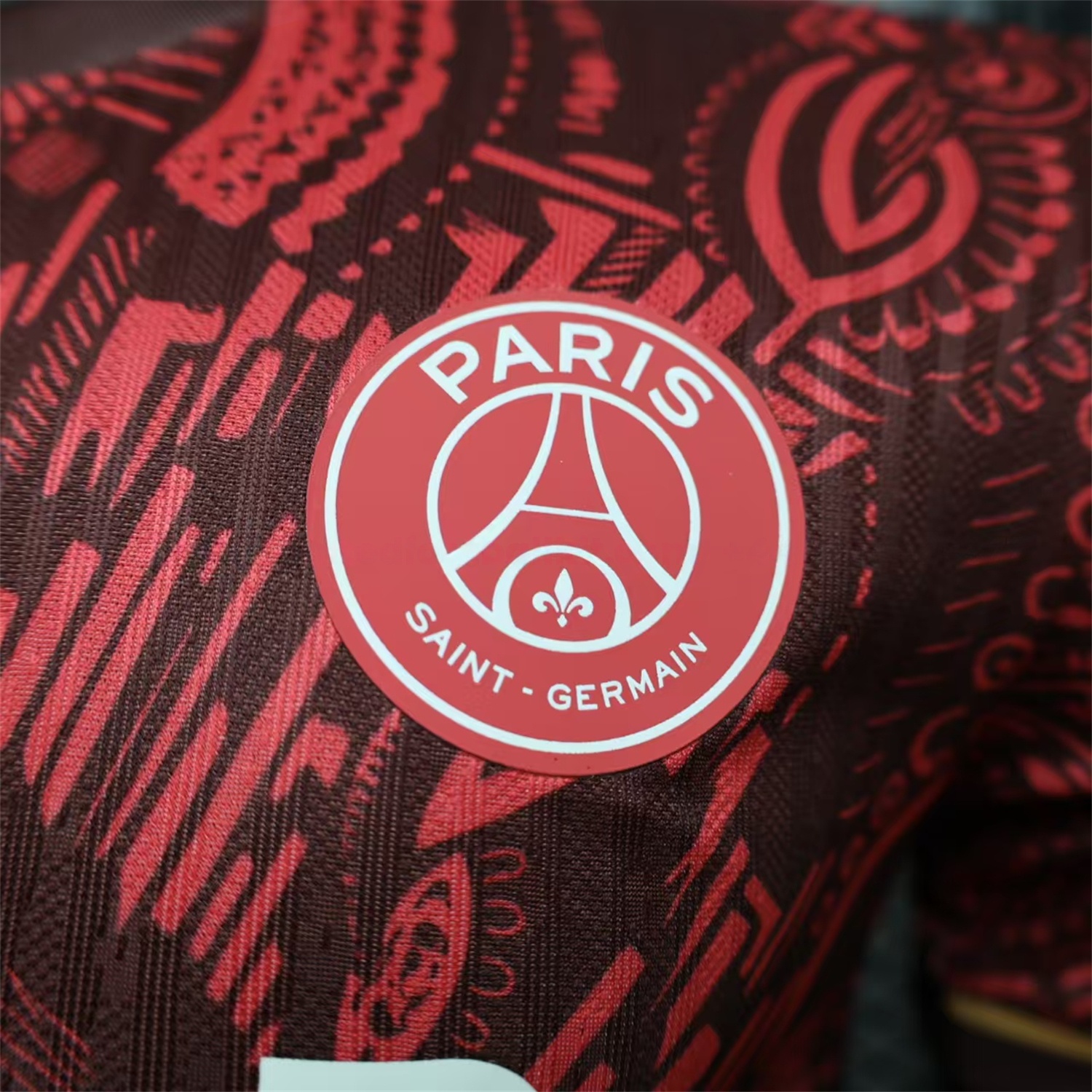 Paris Saint-Germain PSG 26-27 Night Red Special Jersey - Player Version - UnitedFutballJersey