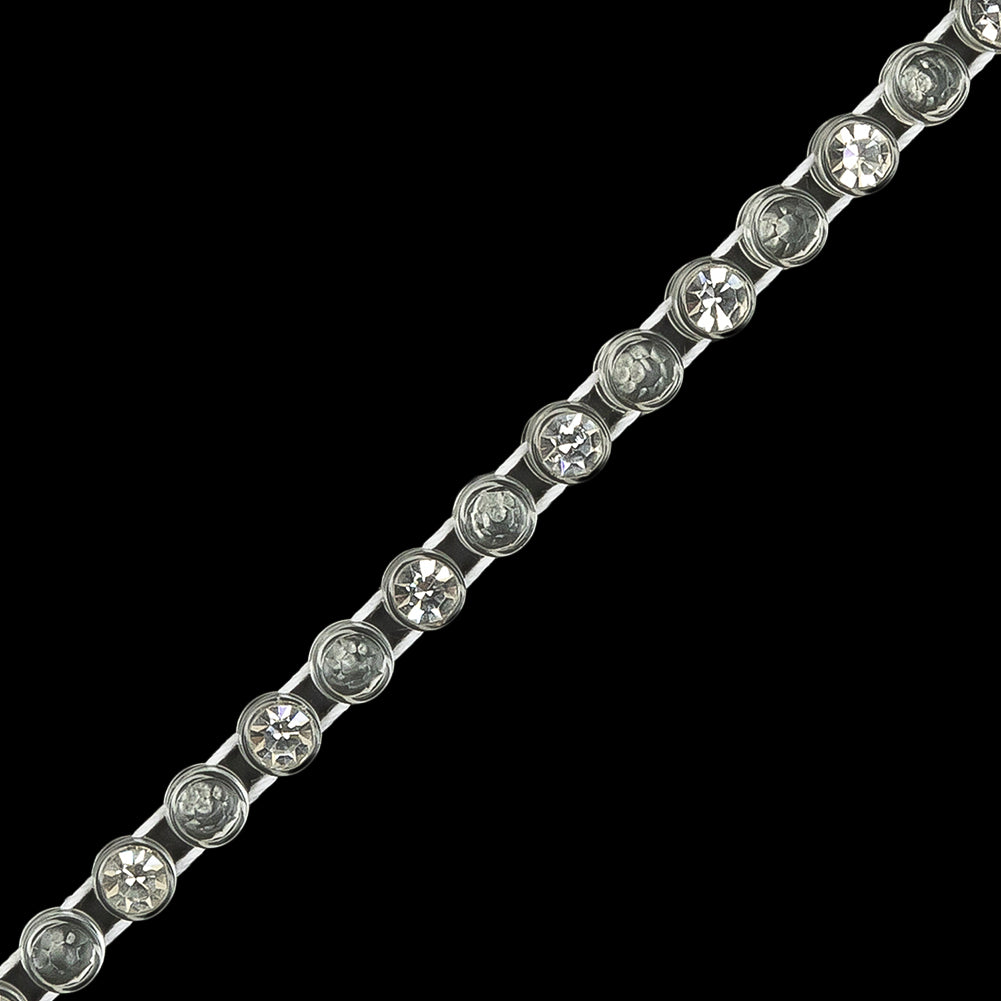 Vintage Crystal and Clear Rhinestone Trimming - 4mm - Joann Fabrics
