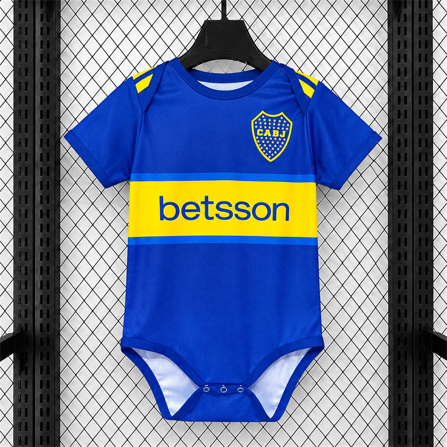 Boca Juniors 26-27 Home Baby Crawling Suit - UnitedFutballJersey