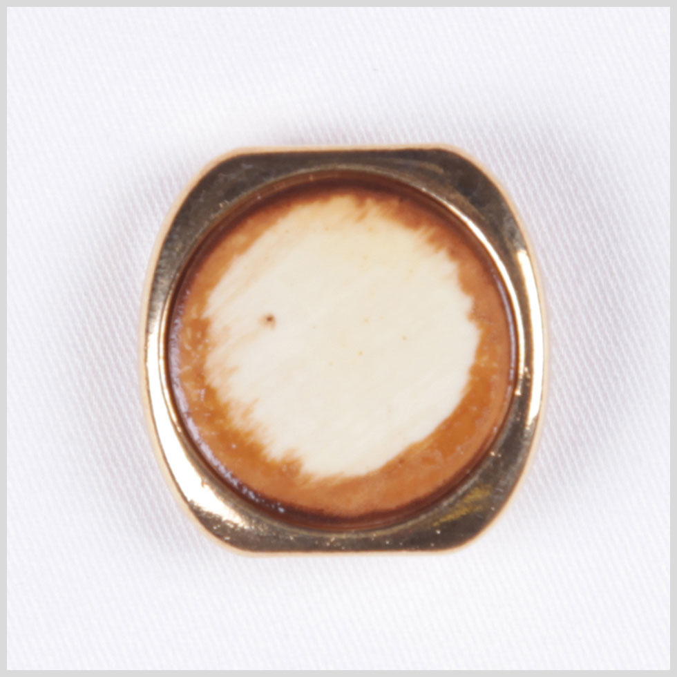 Gold Beige Metal Button - 32L/20mm - Joann Fabrics