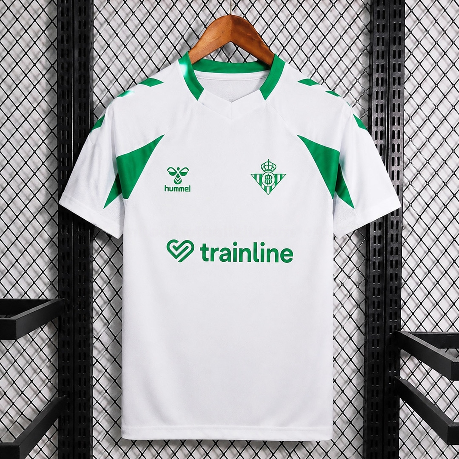 Real Betis White 26-27 White Short-Sleeve Training Set - UnitedFutballJersey
