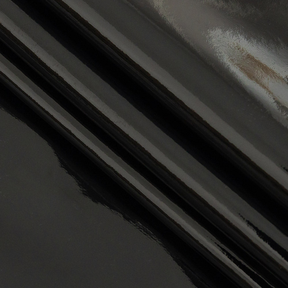 Lightweight Faux Patent Leather - Black - Fortaleza Collection - Joann Fabrics