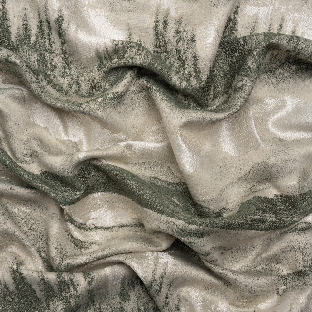 Recycled Polyester Drapery Jacquard - Forest Hazy Landscapes - British Imported - Joann Fabrics