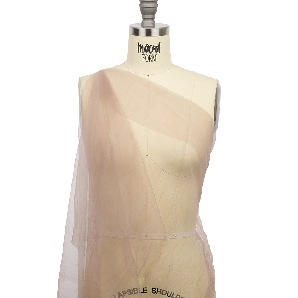 Crinkled Soft Polyester Tulle - Taupe - Poplar Collection - Joann Fabrics