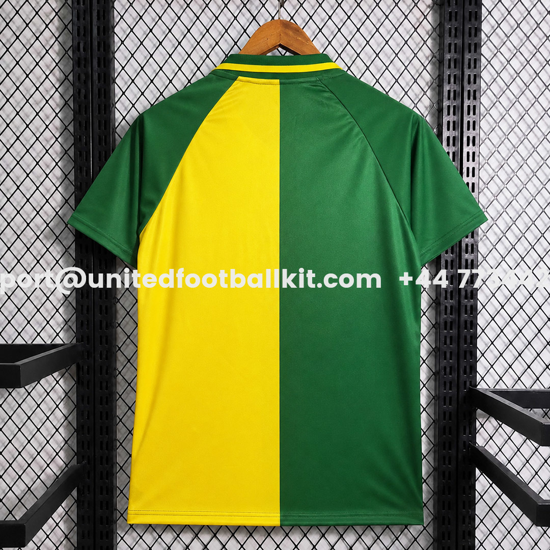 Manchester United 26-27 125 Years Anniversary Newton Heath LYR Green Yellow Special Jersey - Fans Version - UnitedFutballJersey