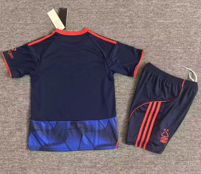 2025/2026 Nottingham Forest Third Away Football Jersey 1:1 Thai Quality Kids Size