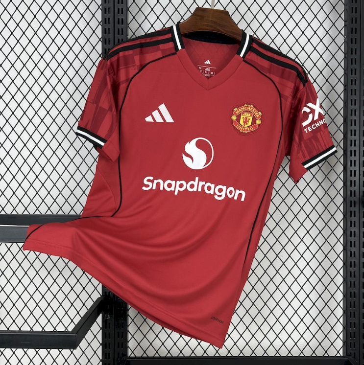 2025/2026 Manchester United Home Football Jersey 1:1 Thai Quality