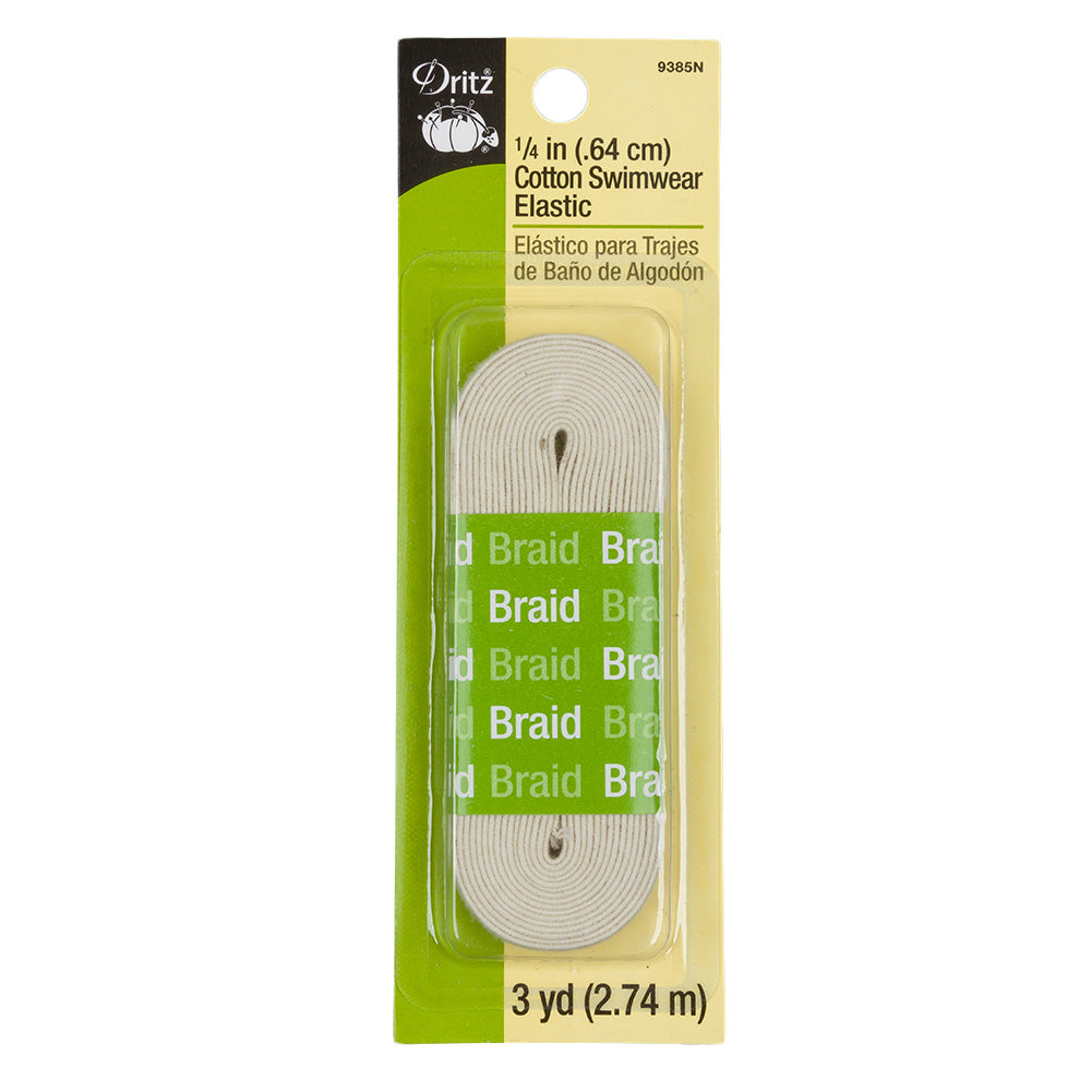 Dritz Cotton Swimwear Elastic - 0.25