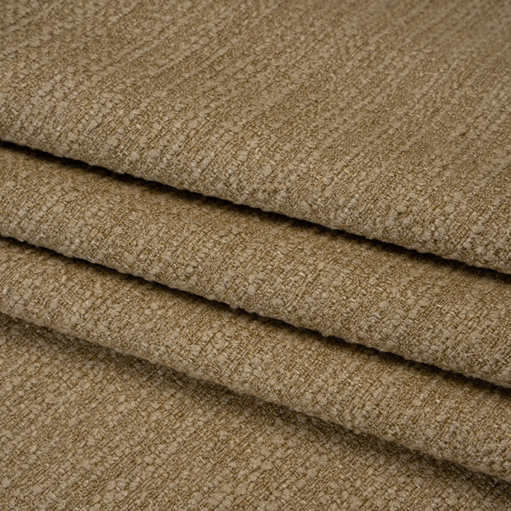 Recycled Polyester Slubbed Boucle Woven - Jute - British Imported - Joann Fabrics