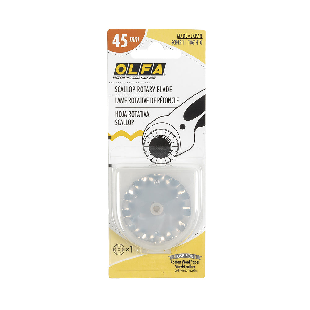 Olfa 45mm Scallop Rotary Blade - Joann Fabrics
