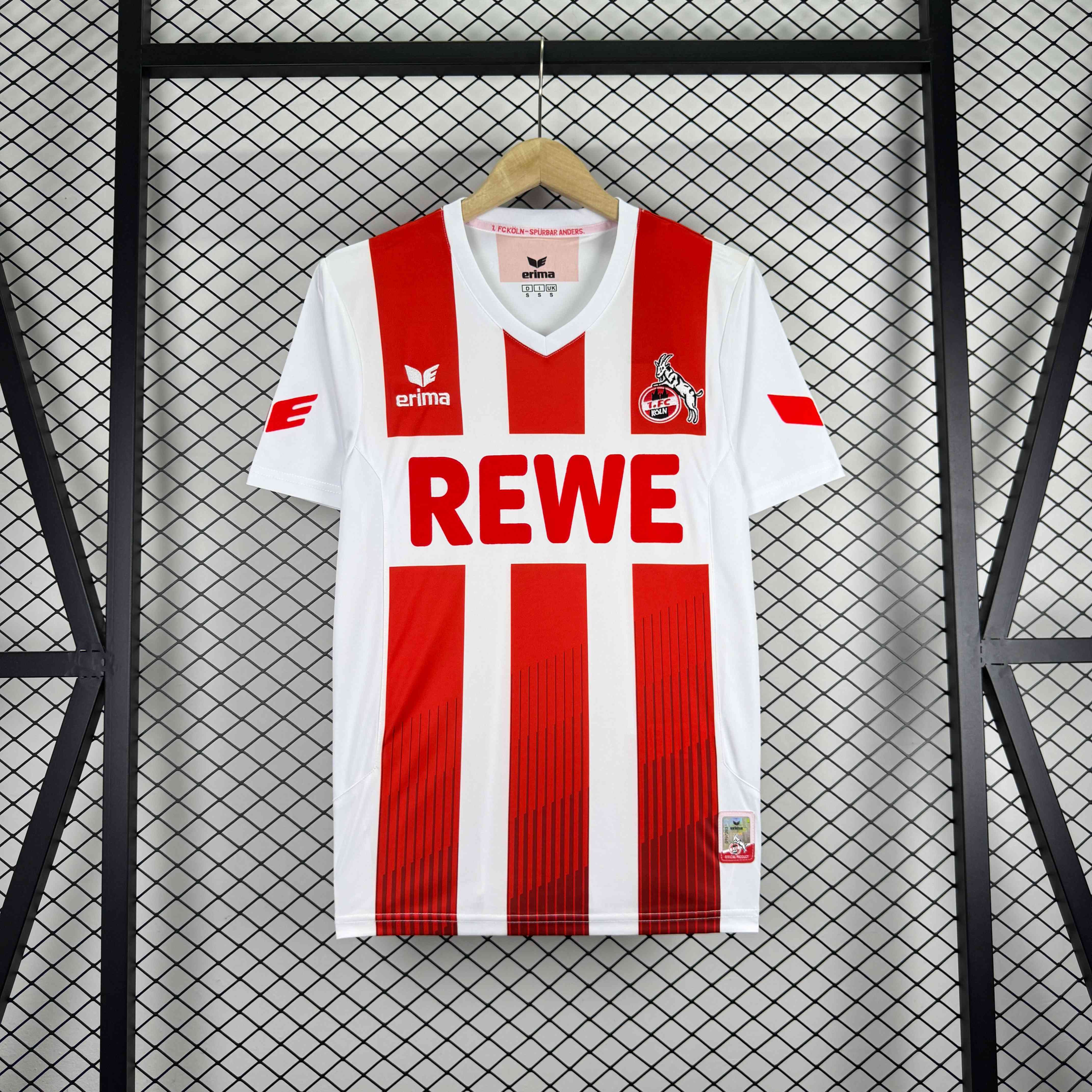 2017/2018 Retro FC Köln Home Football Jersey 1:1 Thai Quality
