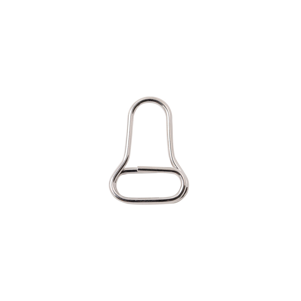 Mood Exclusive Italian Small Silver Open Bell-Shaped Metal Zipper Pull - Joann Fabrics