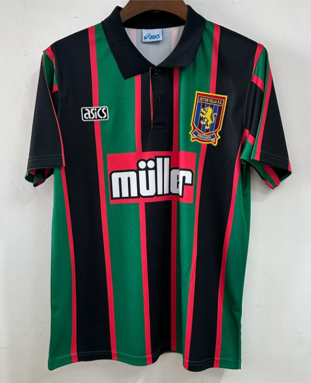 1993-1995 Retro Aston Villa Away Football Shirt 1:1 Thai Quality